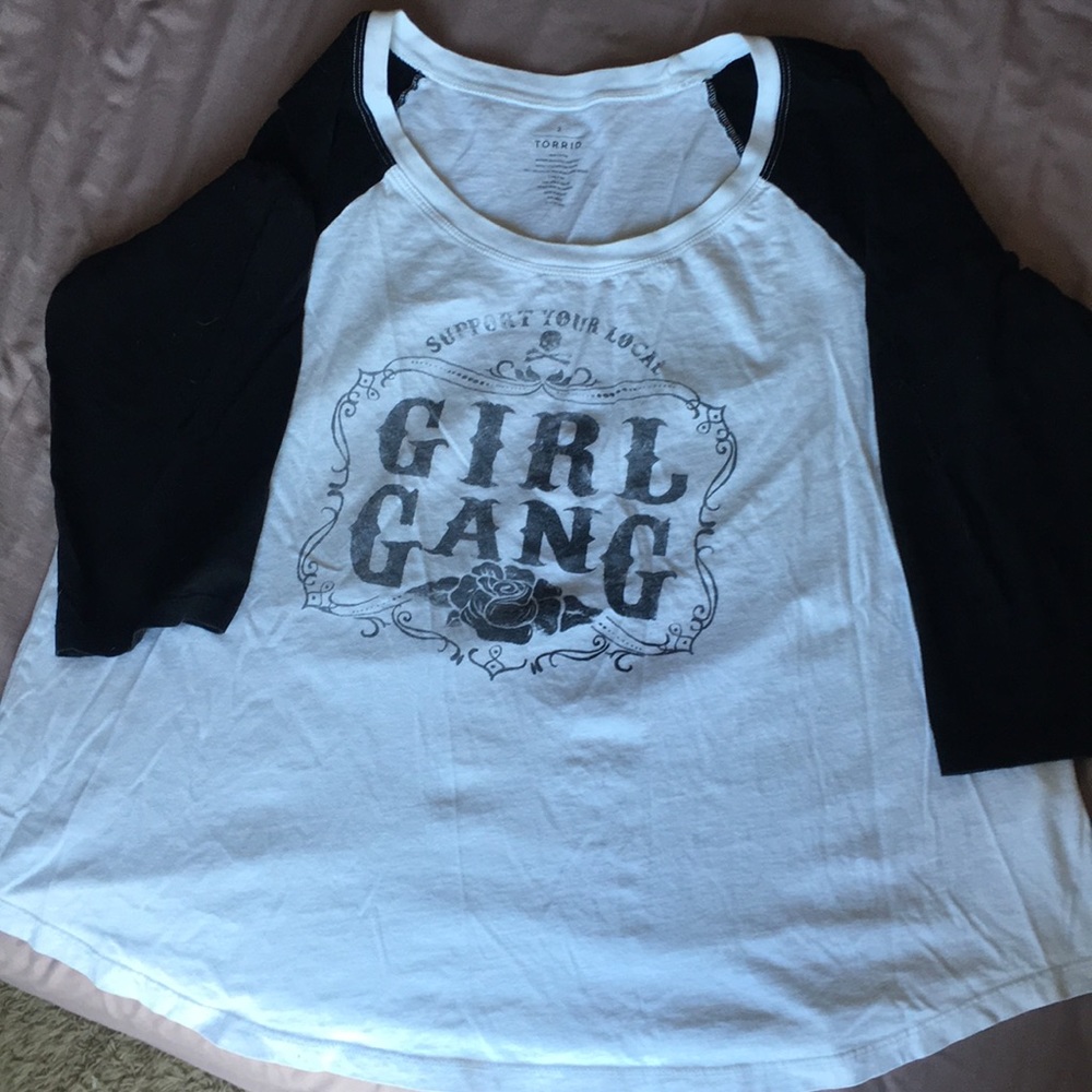 Torrid Girl Gang Baseball Tee